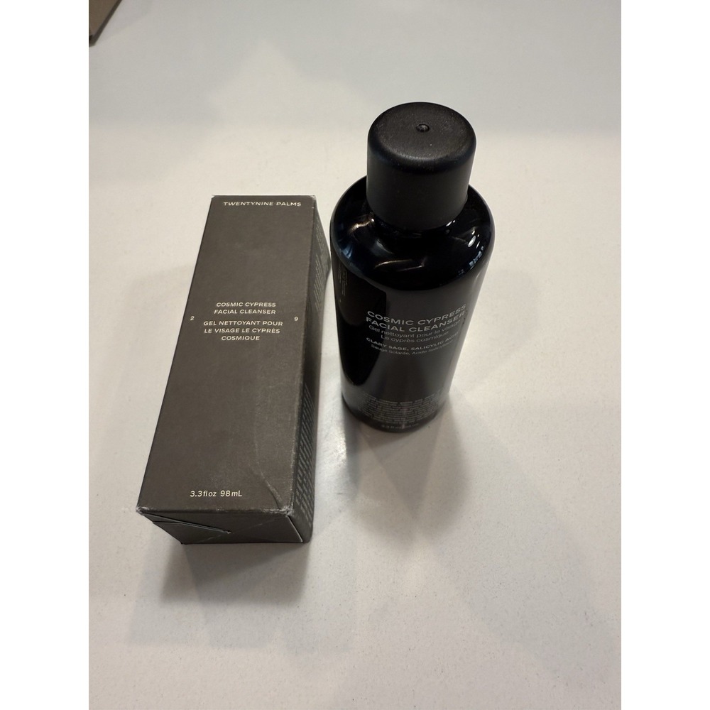 Twentynine Palms Cosmic Cypress Salicylic Acid Facial Cleanser 3.3 oz New